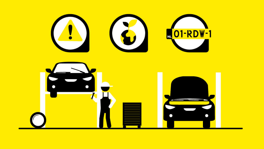 autotrack illustratie